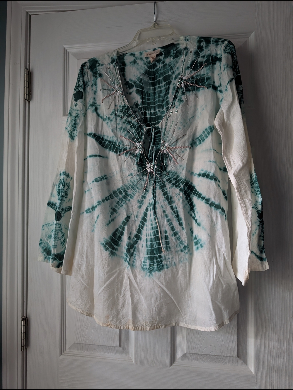 Embellished Swim Coverup Tunic